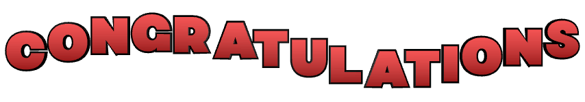 congratrulations
